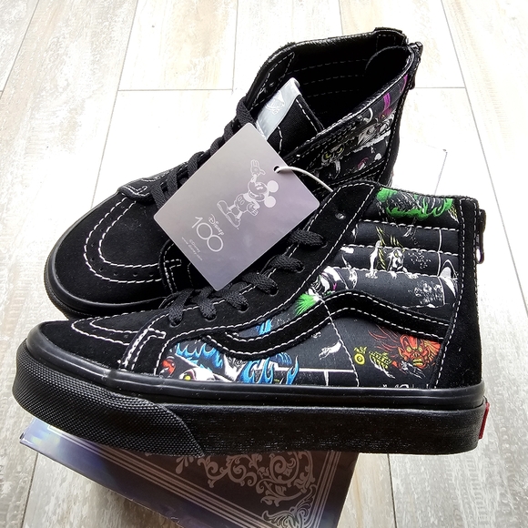 Vans Other - Vans X Disney 100 SK8-Hi Zip Villains